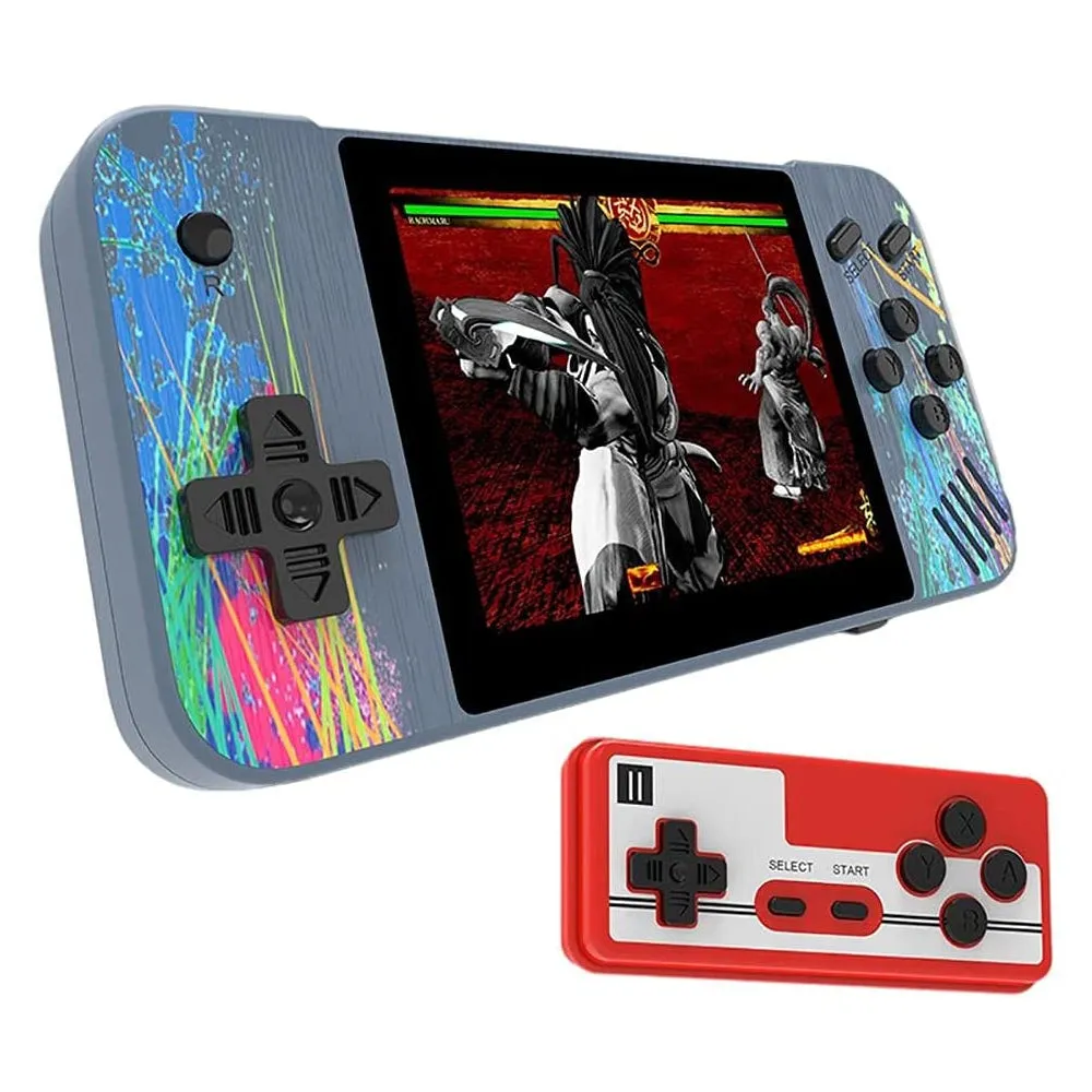 G3 Handheld Video Game Console Built-in 800 Classic Games- USB Charging