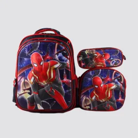 G3611 Spiderman 3-Piece Backpack / Trolley Set