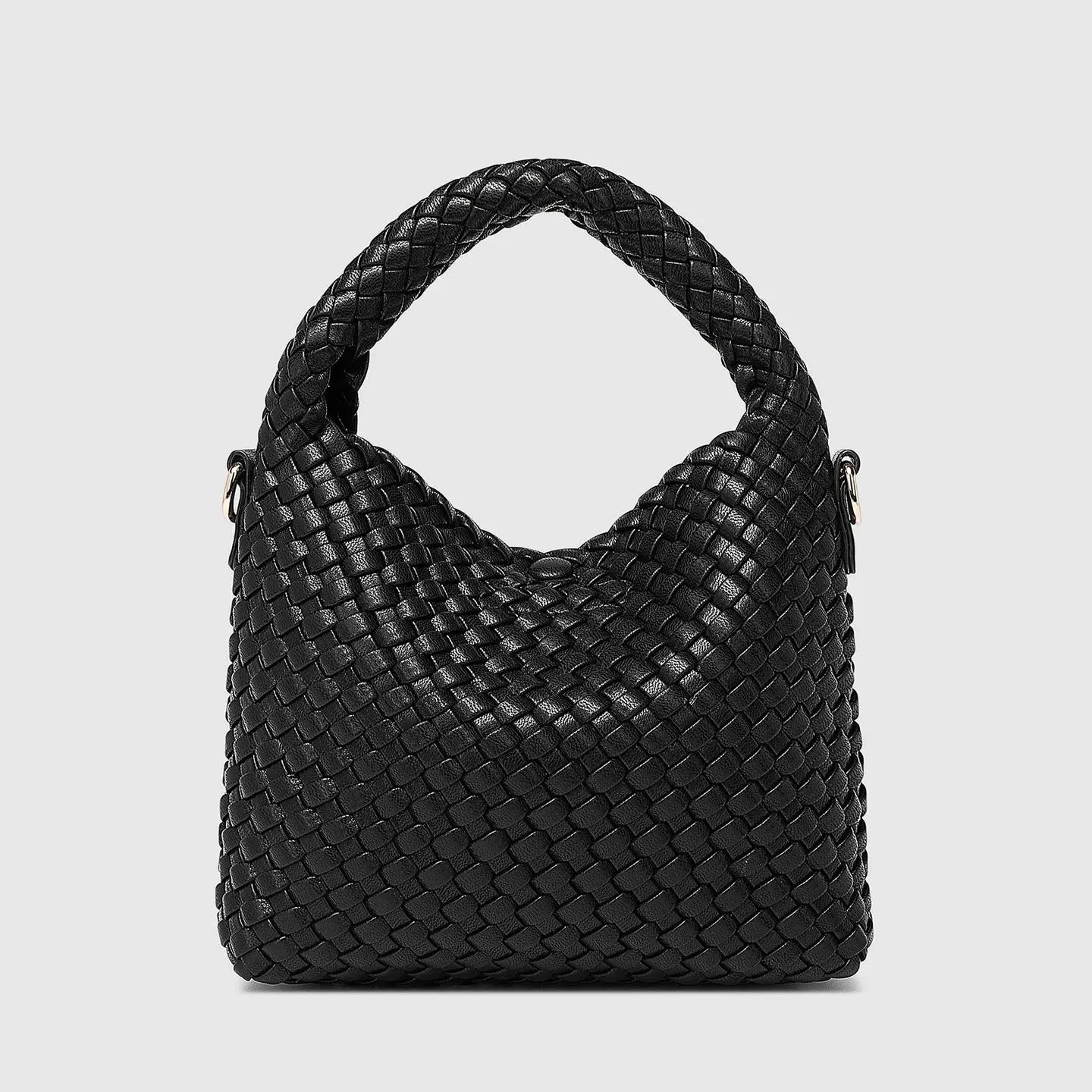 Gabby Mini Woven Shoulder Bag