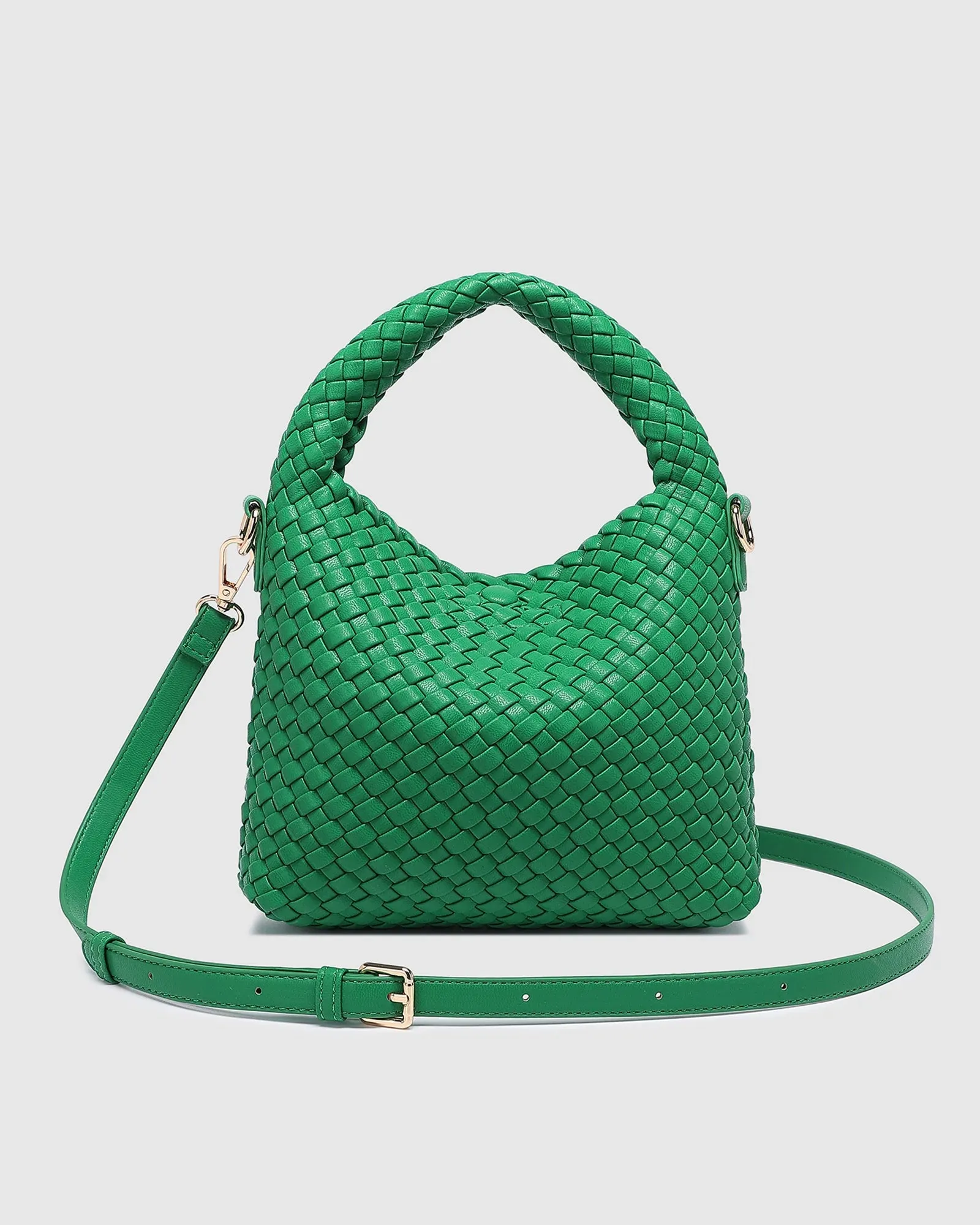 Gabby Mini Woven Shoulder Bag