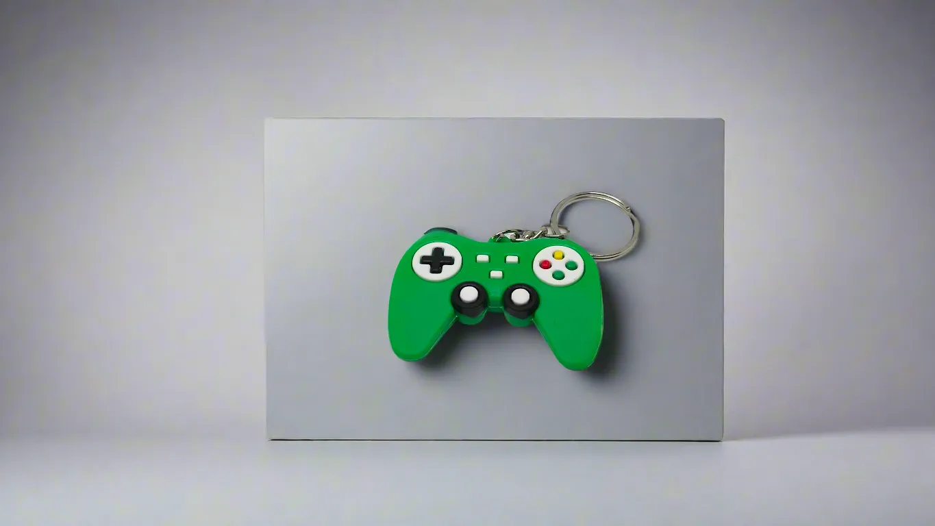 Gaming Console Keychain