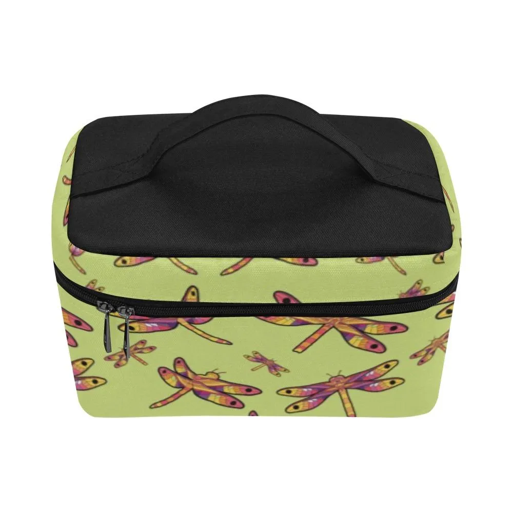 Gathering Lime Cosmetic Bag/Large