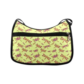 Gathering Lime Crossbody Bags