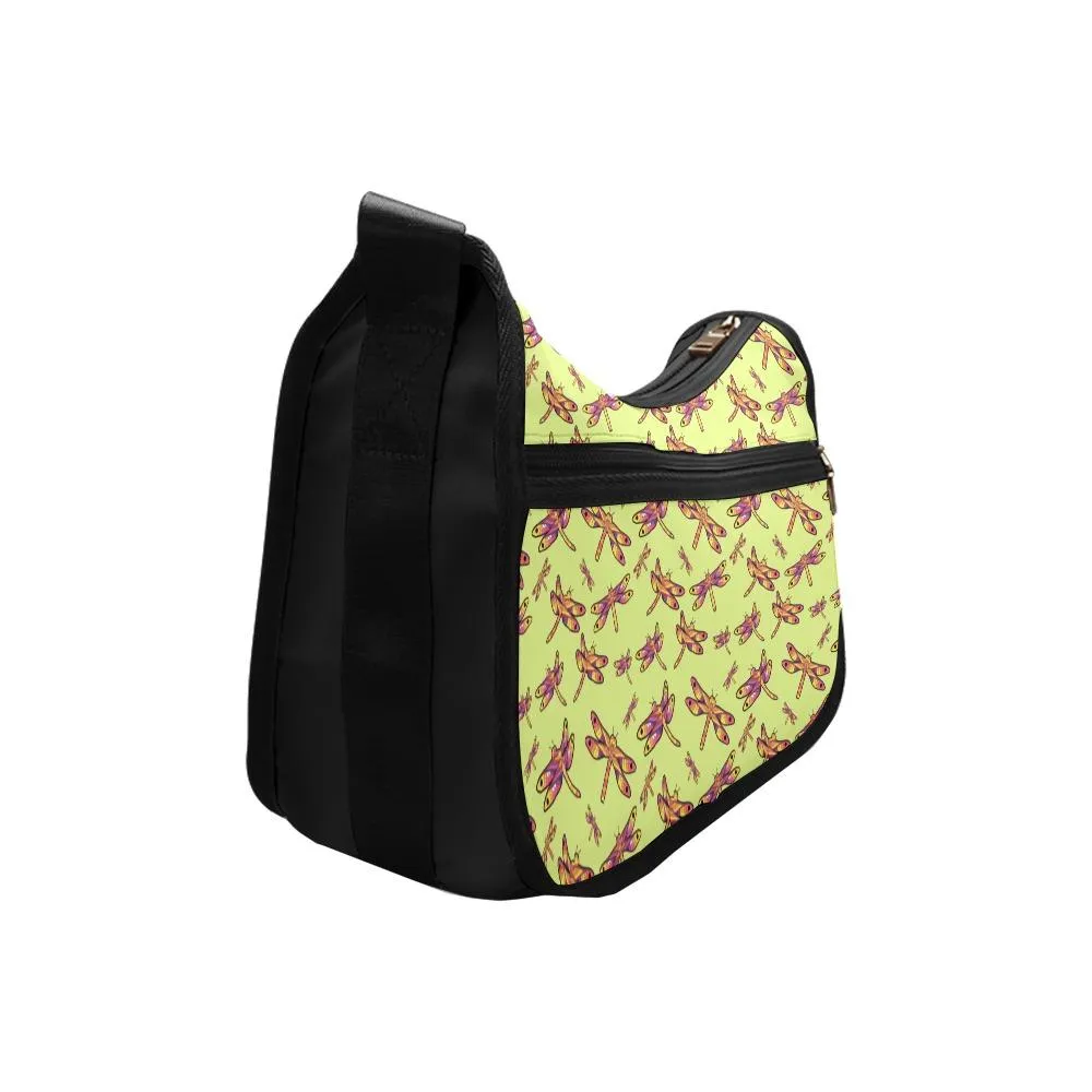 Gathering Lime Crossbody Bags