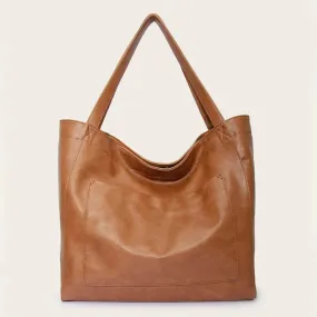 Grace’s Luxe Grandeur | Soft Leather Shoulder Bag