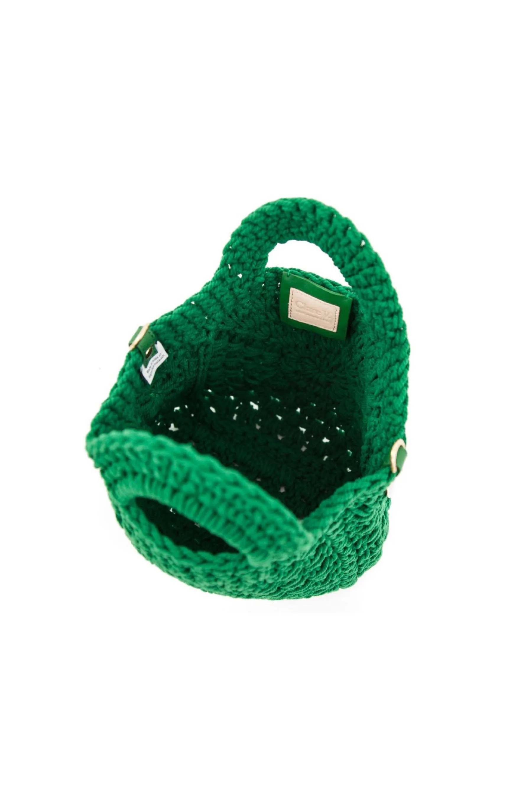 Green Crochet Coco Bag