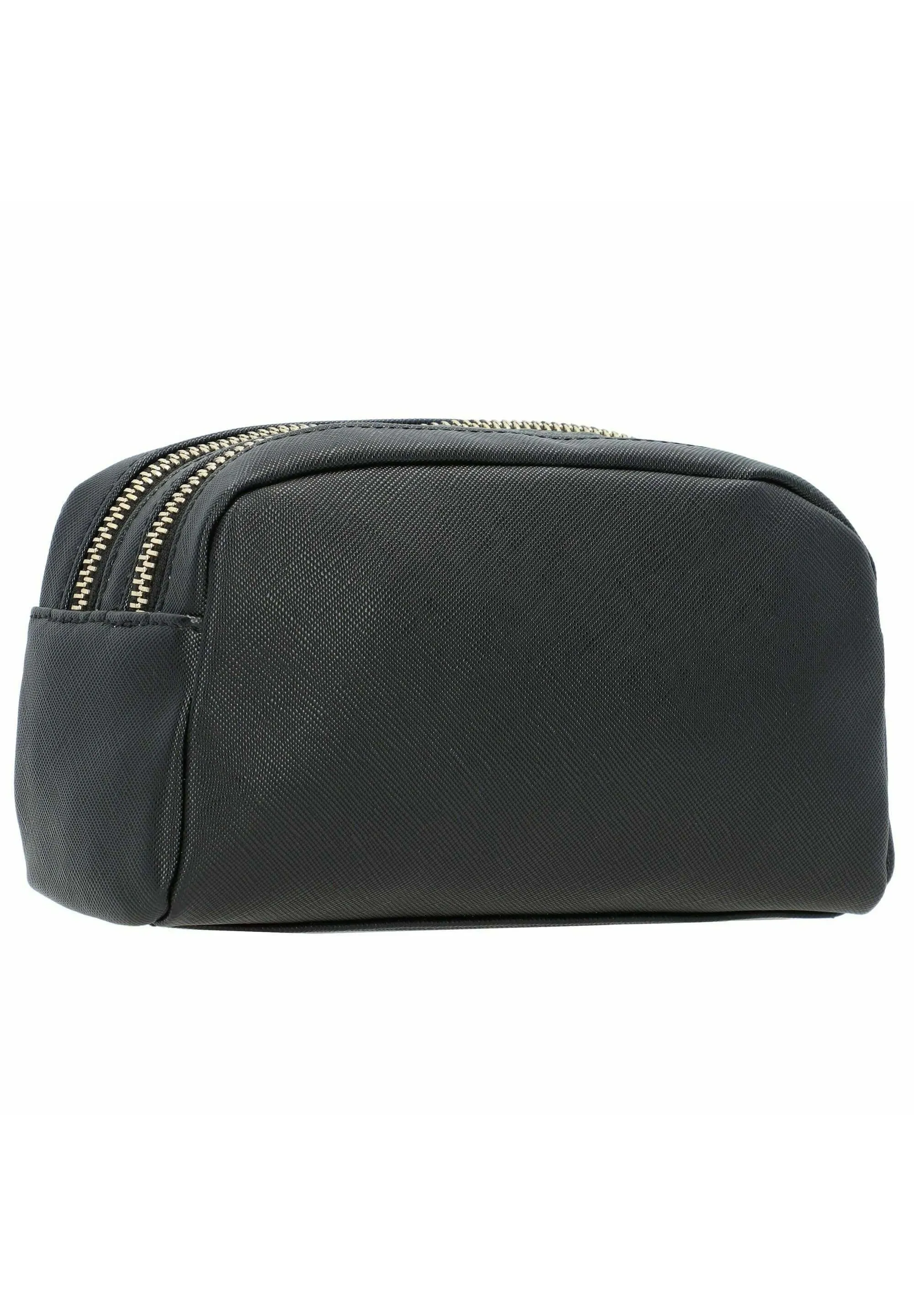 Guess Double Zip cosmetic bag, black