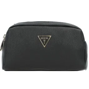 Guess Double Zip cosmetic bag, black