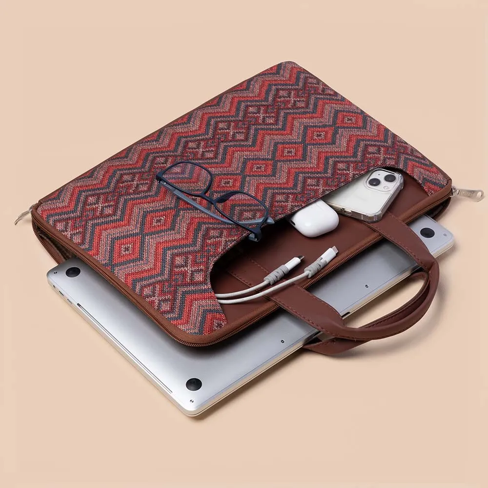 Gwalior Weaves L-Zippered Laptop Sleeve