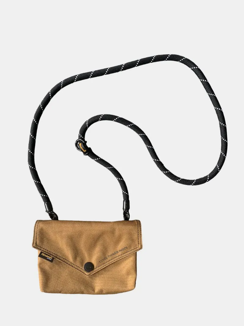 Himawari Solid Color Envelope Shape Crossbody Bag with Removable Strap