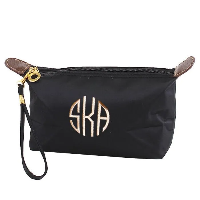 HM1006 Monogrammable Nylon Fabric Cosmetic Bag