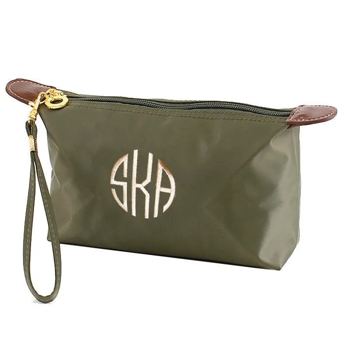 HM1006 Monogrammable Nylon Fabric Cosmetic Bag