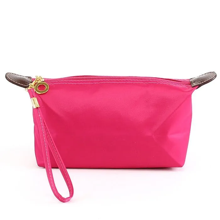 HM1006 Monogrammable Nylon Fabric Cosmetic Bag