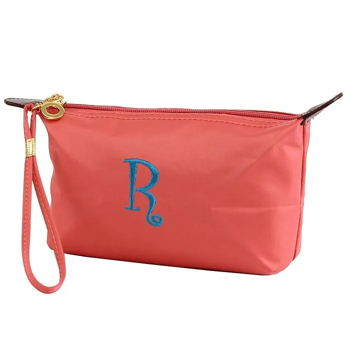 HM1006 Monogrammable Nylon Fabric Cosmetic Bag