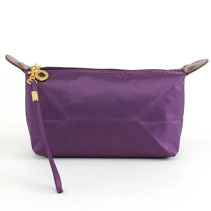 HM1006 Monogrammable Nylon Fabric Cosmetic Bag