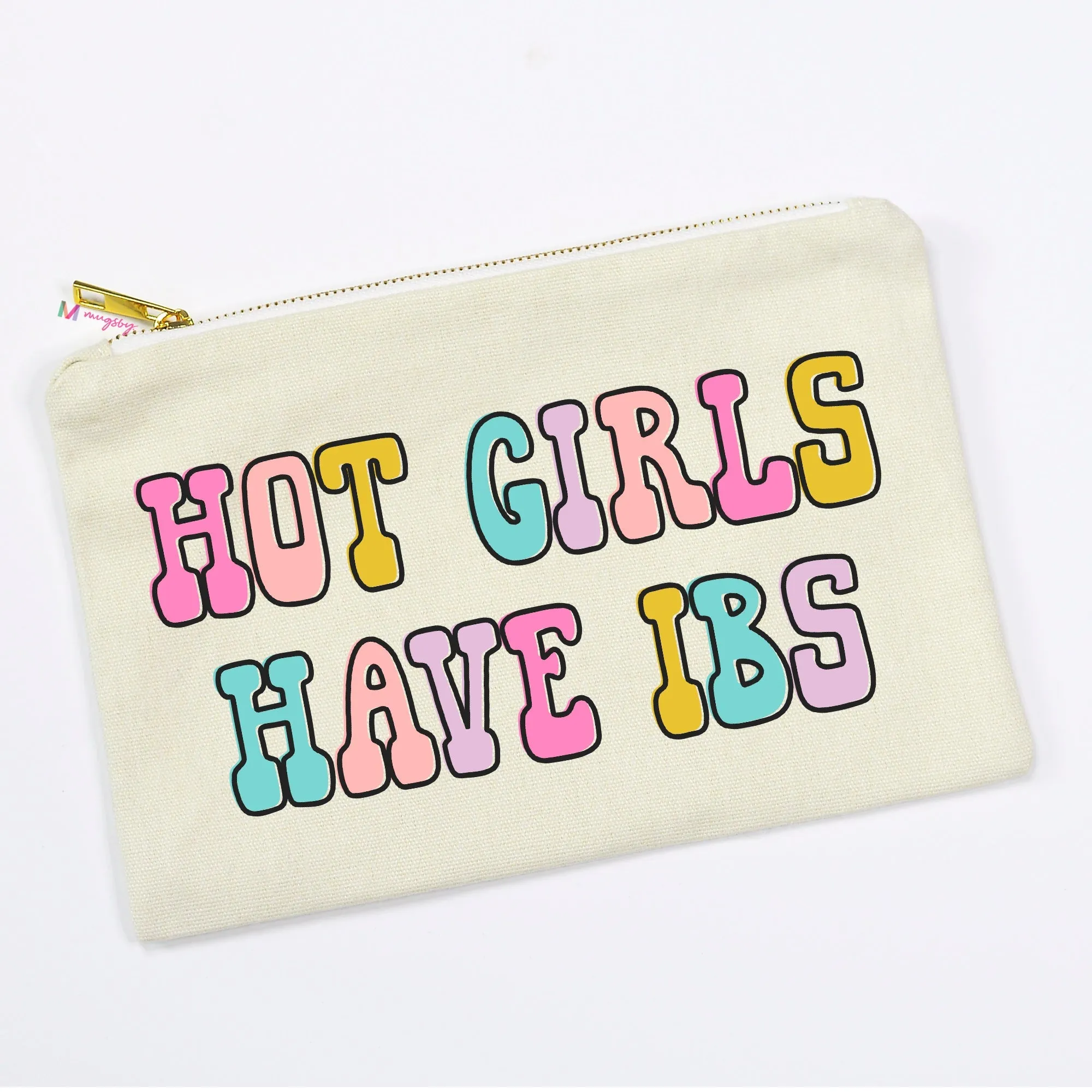 Hot Girls Have IBS Makeup Bag