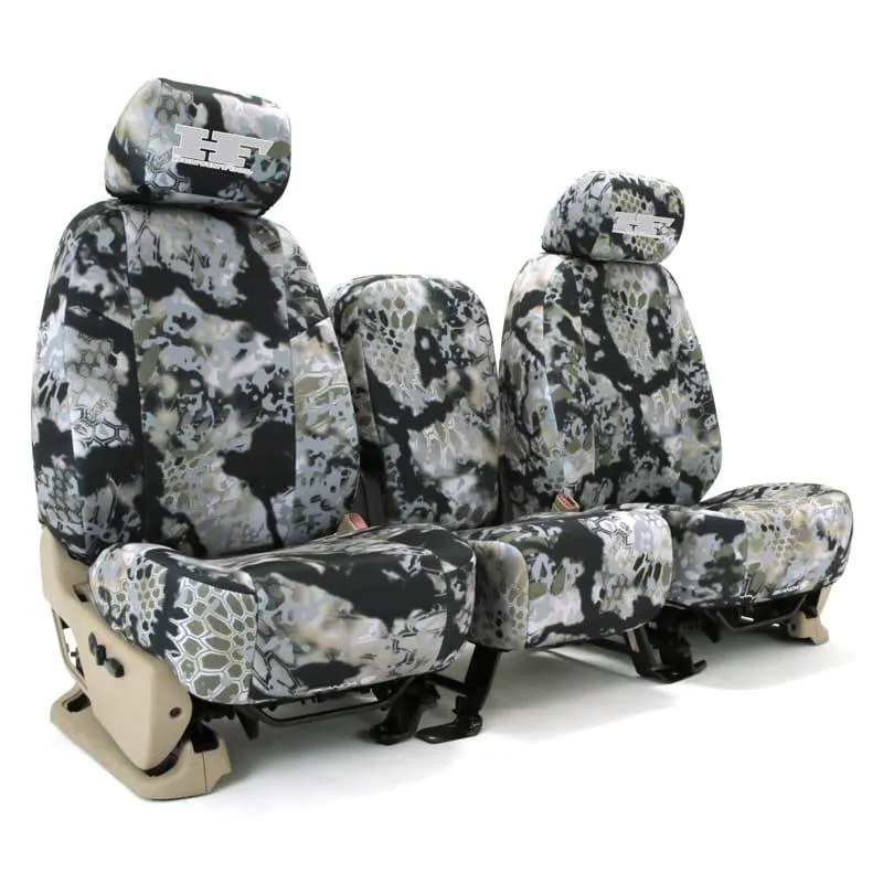 Huntin' Fool Logo Neosupreme Solid - Kryptek Custom Seat Cover