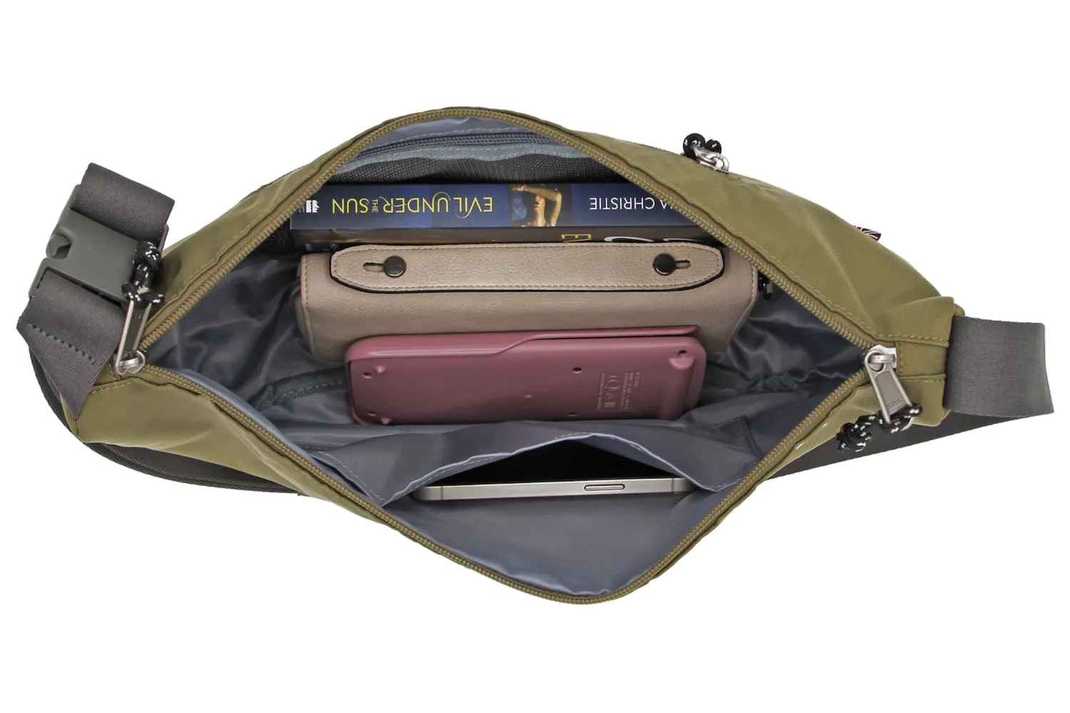 Hyde Park Crossbody Bag - Army Green