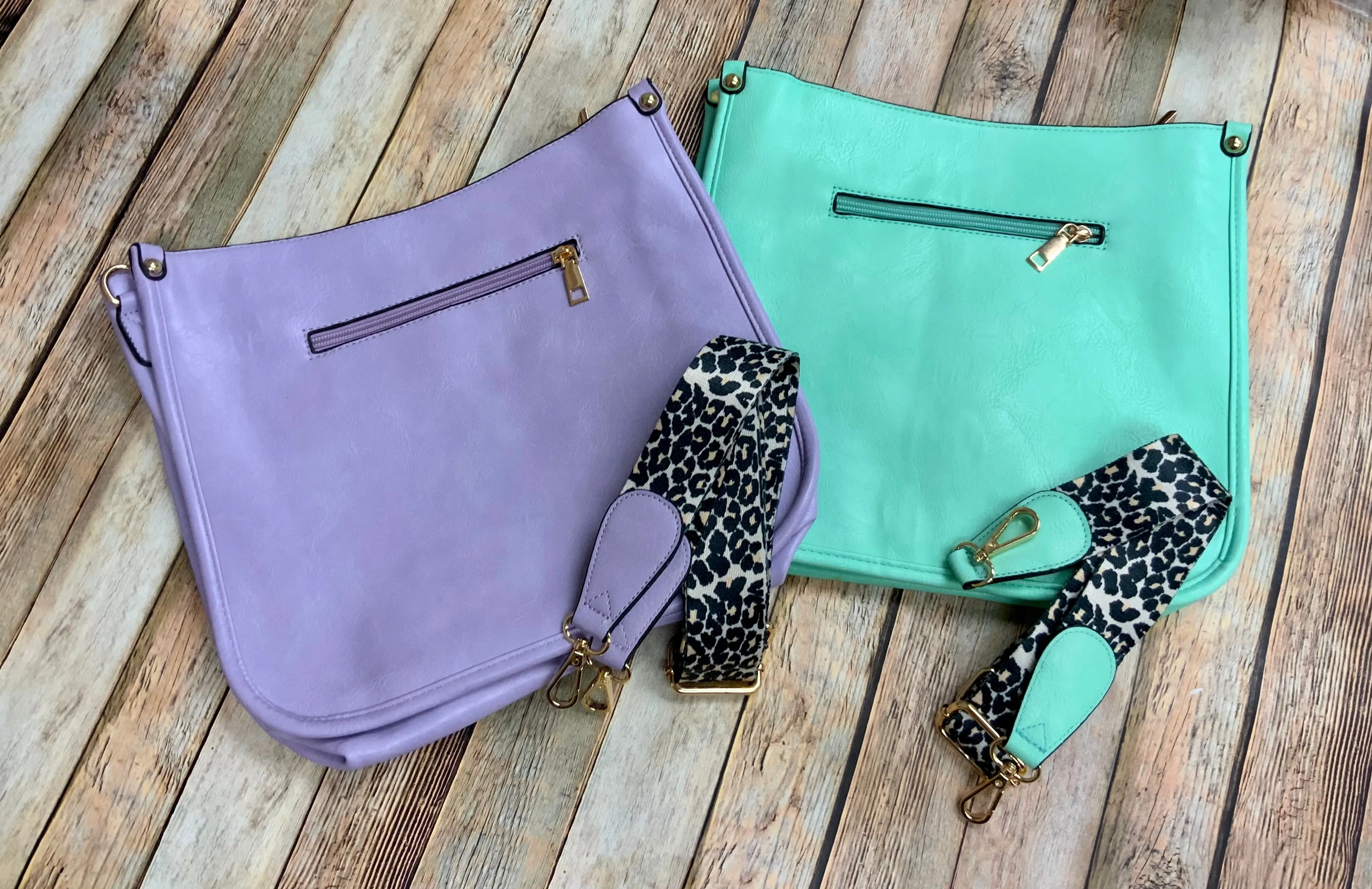 Ivy Leopard Strap Crossbody Bag