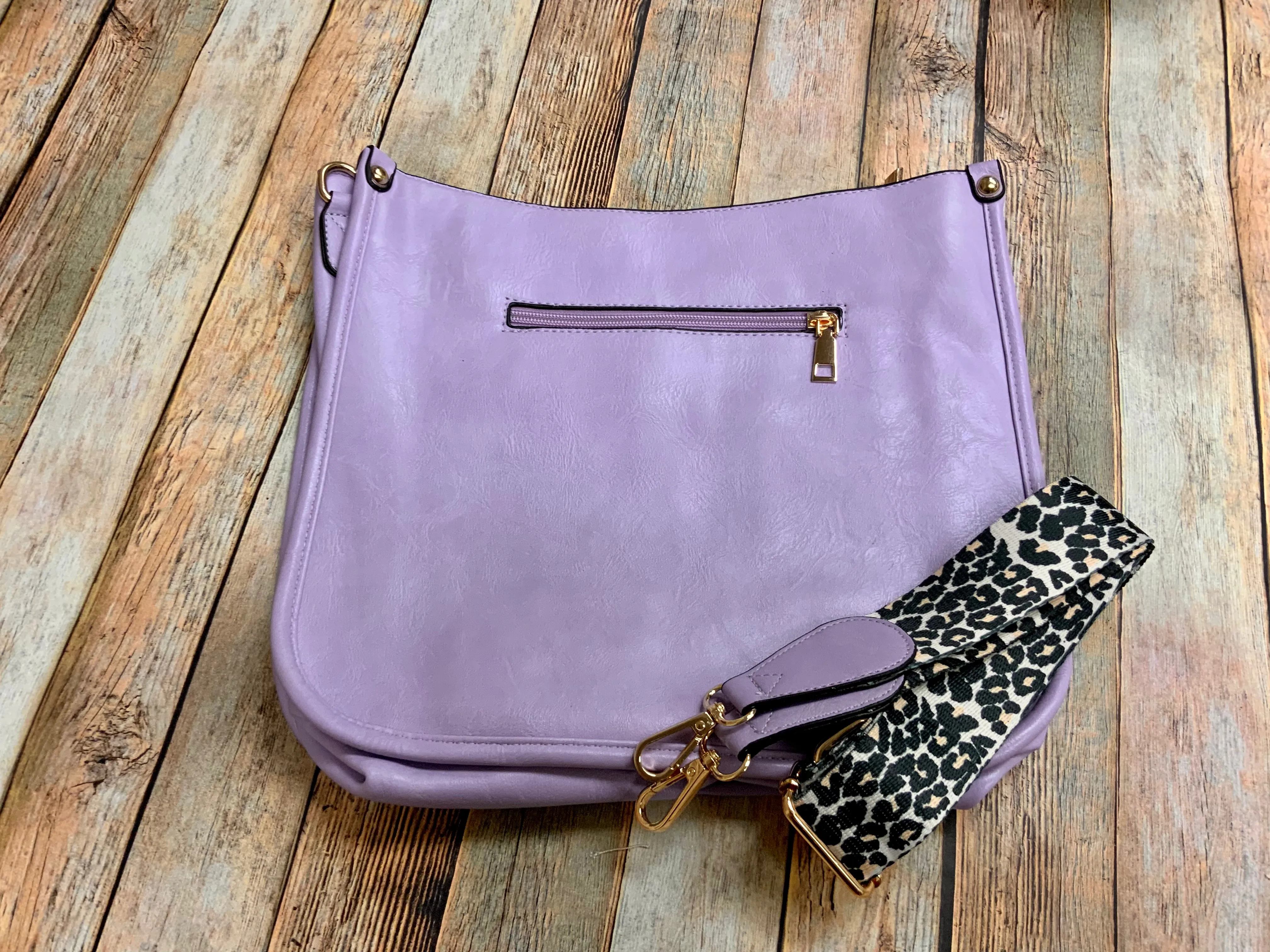 Ivy Leopard Strap Crossbody Bag