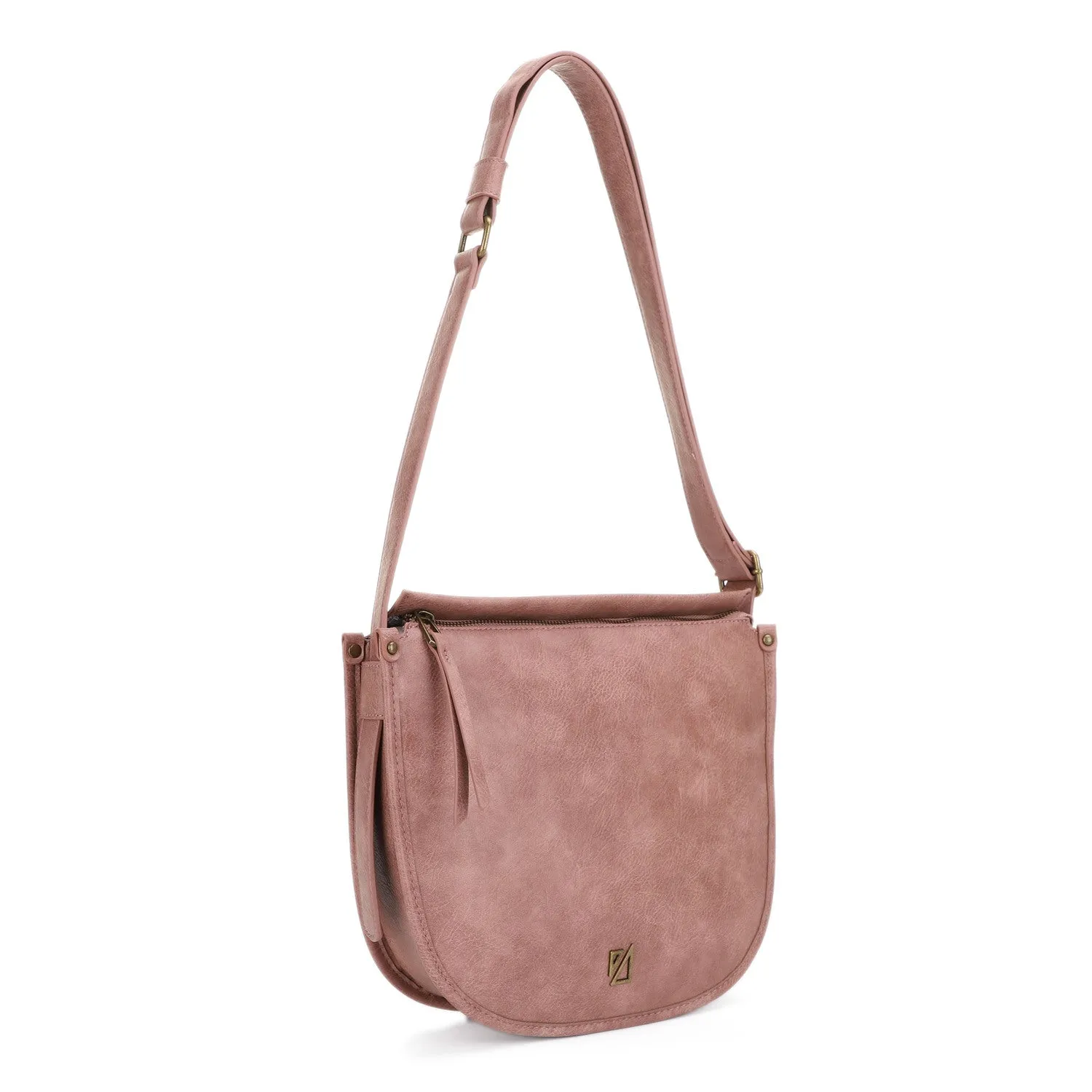 IZ26002 Caughlin Semicircle Structured Crossbody Bag