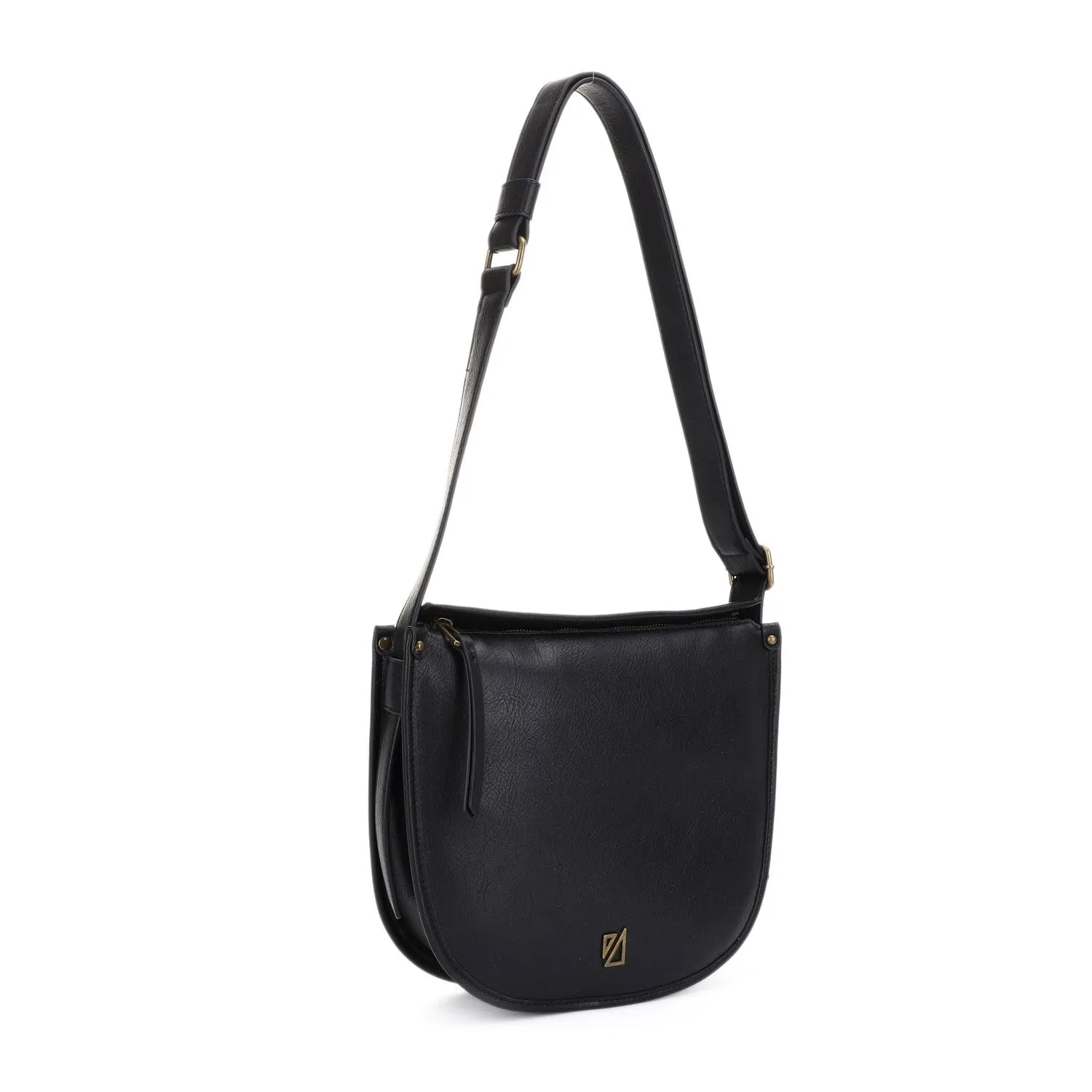 IZ26002 Caughlin Semicircle Structured Crossbody Bag