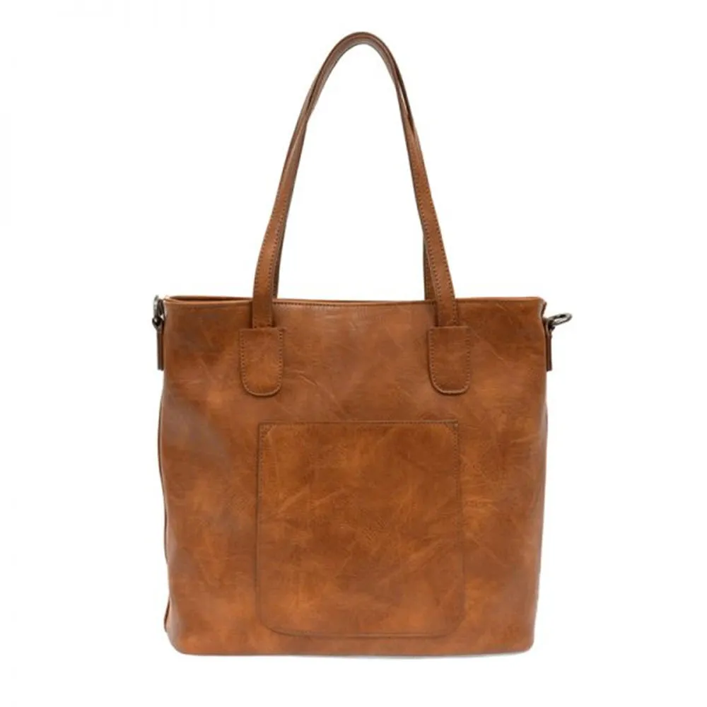 JOY SUSAN TERRI TRAVELER BAG VINTAGE CARAMEL