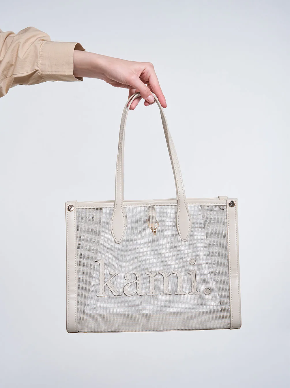 KAMI NET BAG ACCESSORIES IVORY