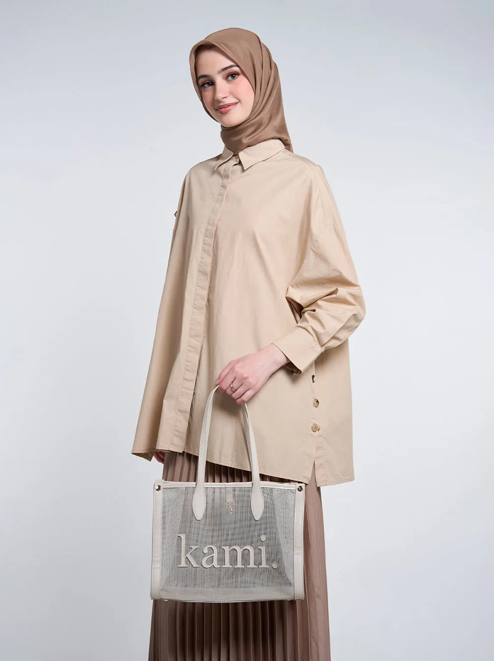 KAMI NET BAG ACCESSORIES IVORY