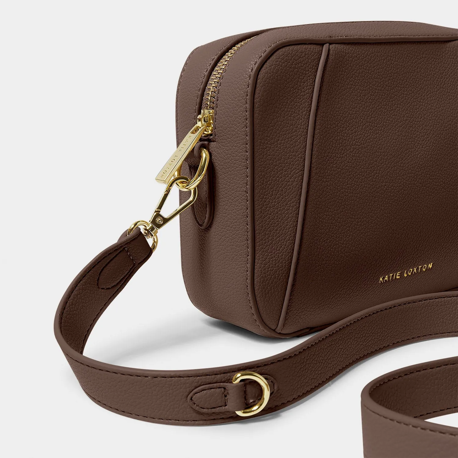 Katie Loxton Chocolate Hana Crossbody Bag KLB3612