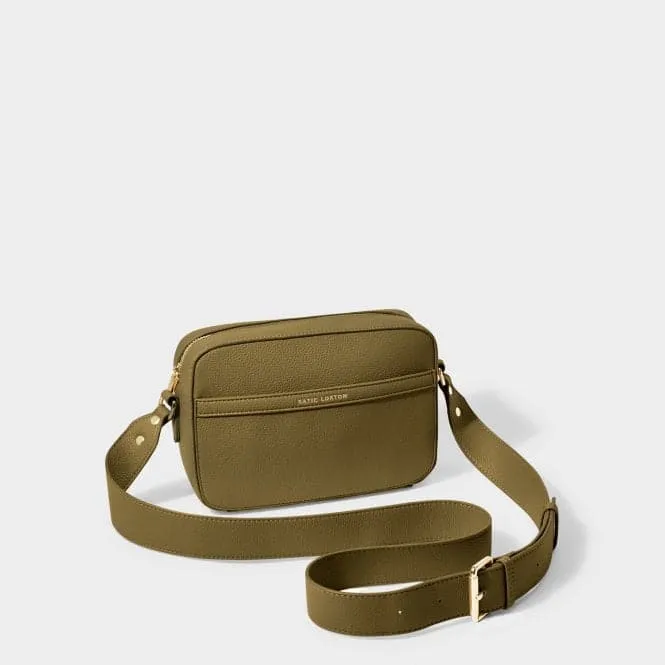 Khaki Cleo Crossbody Bag KLB2837