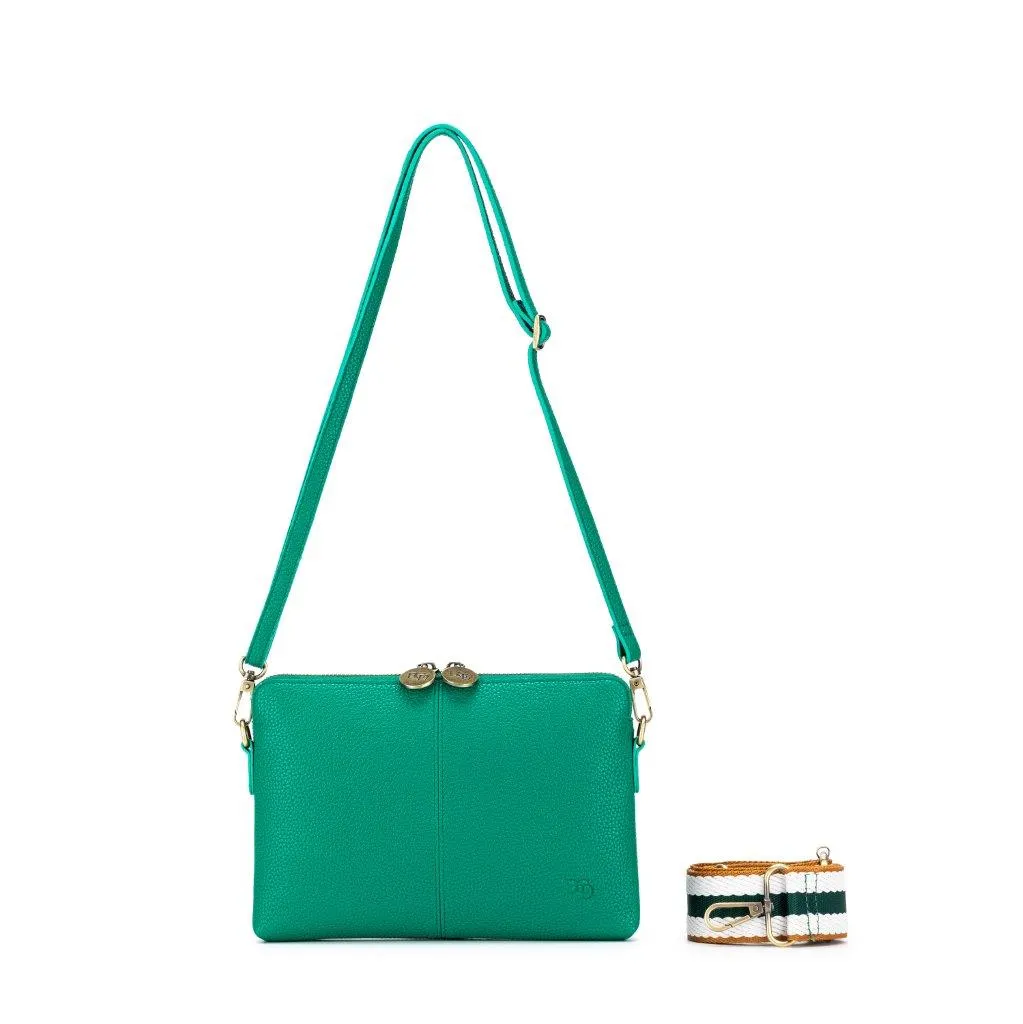 Kiara Green Crossbody/Clutch