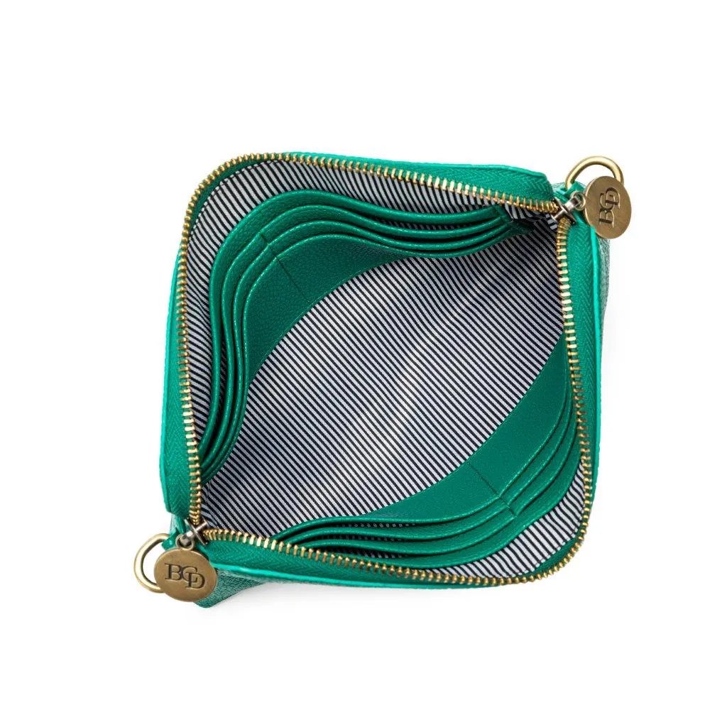 Kiara Green Crossbody/Clutch