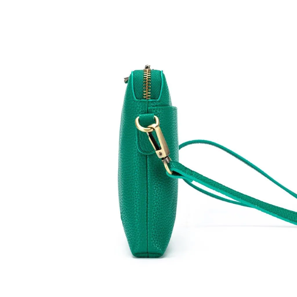 Kiara Green Crossbody/Clutch