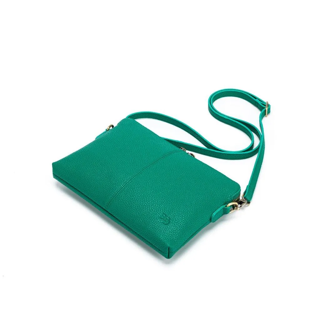 Kiara Green Crossbody/Clutch