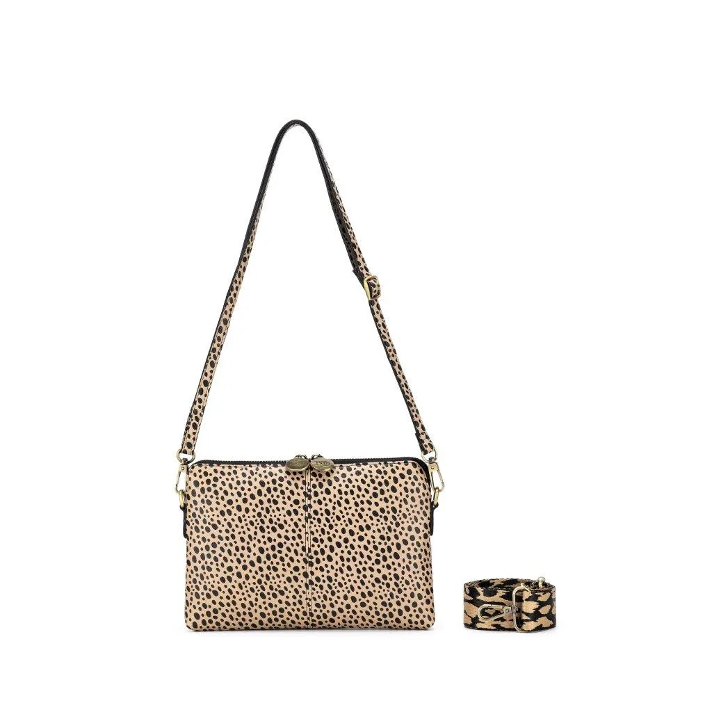 Kiara Pebbled PU Crossbody/Clutch