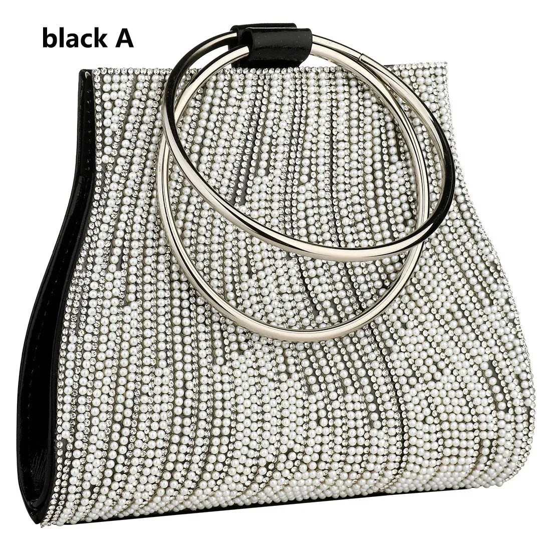 Lady Wallet Wedding Purse Party Banquet Silver Handbags