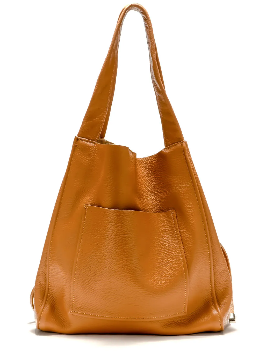 Large Boho Leather Tote