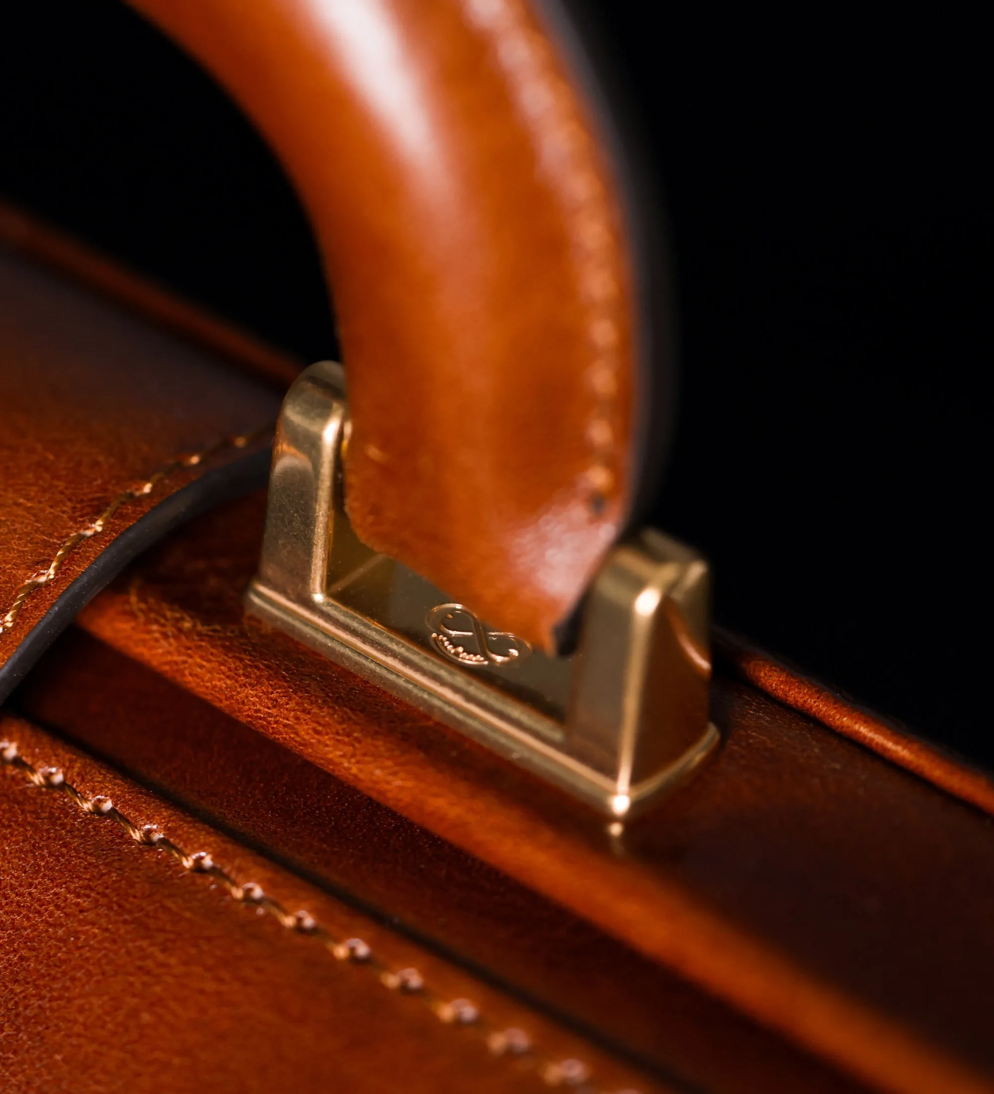 Large Leather Briefcase - The Firm