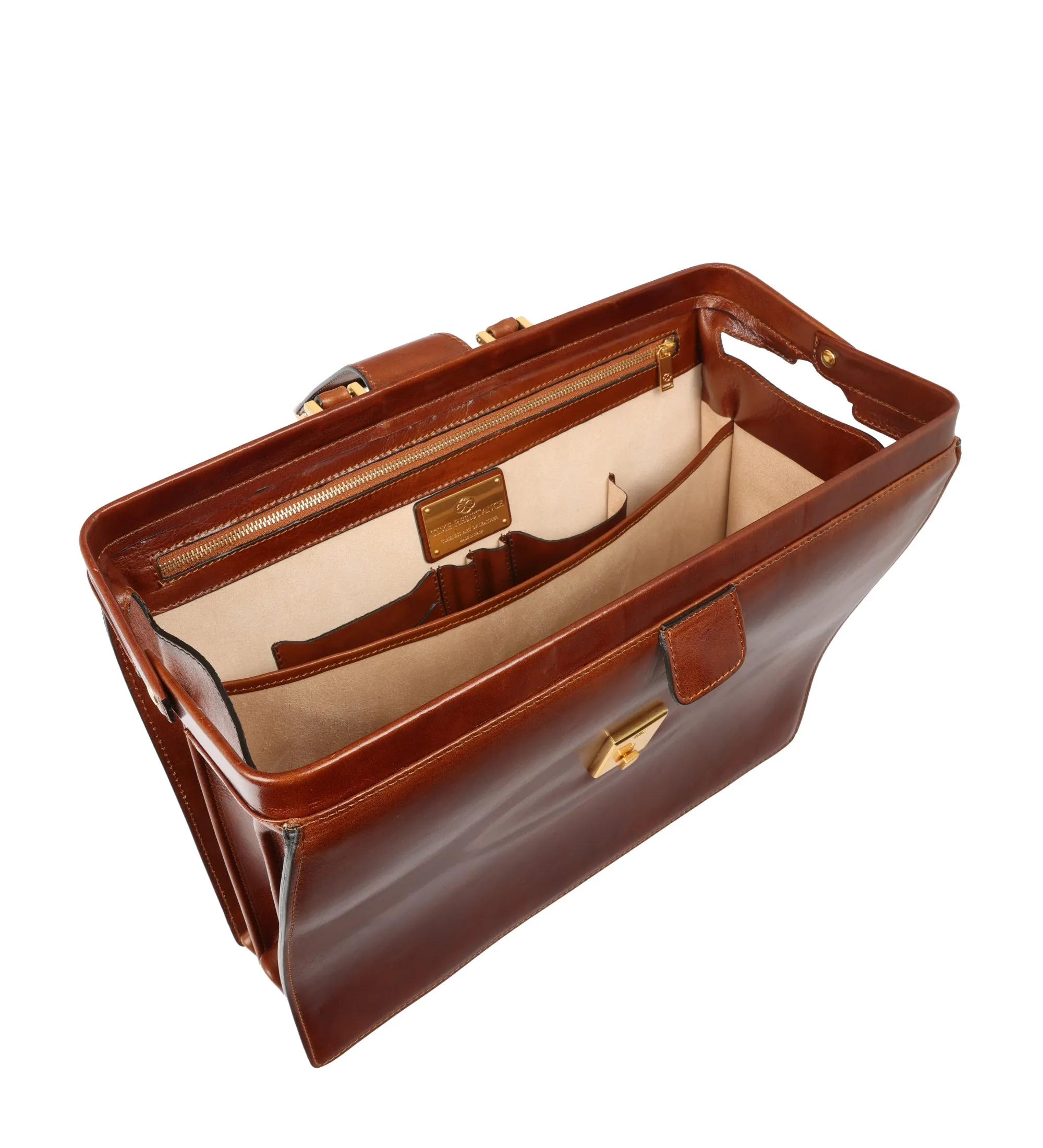 Large Leather Briefcase - The Firm