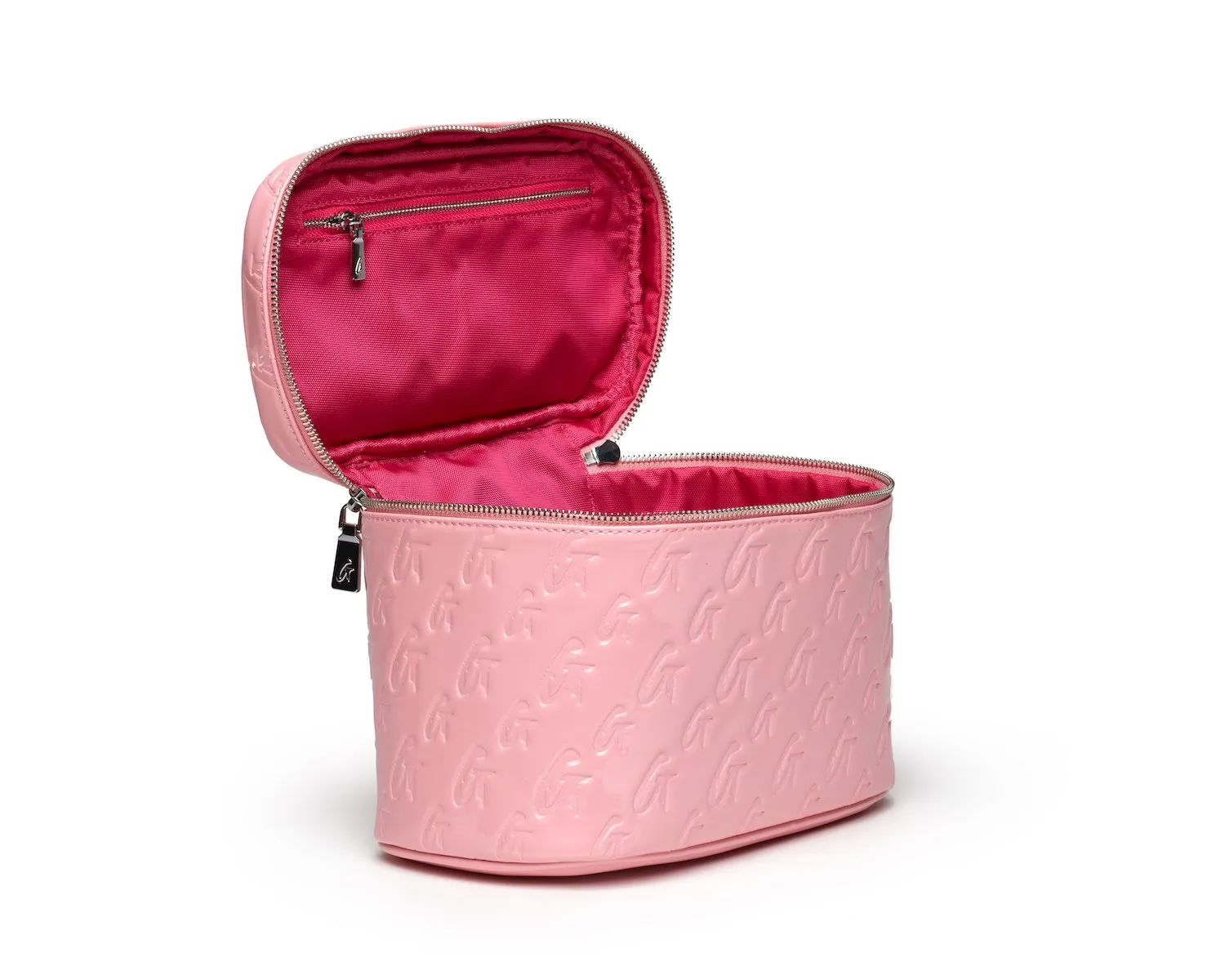 LARGE MONOGRAM TOILETRY BAG - MIRROR PINK