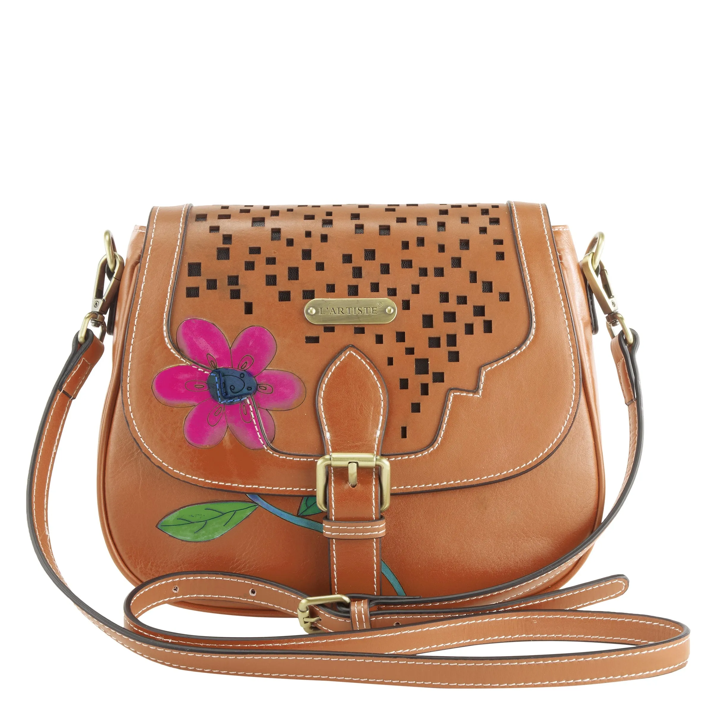 L'ARTISTE HB-SADDLEBAG HANDBAG