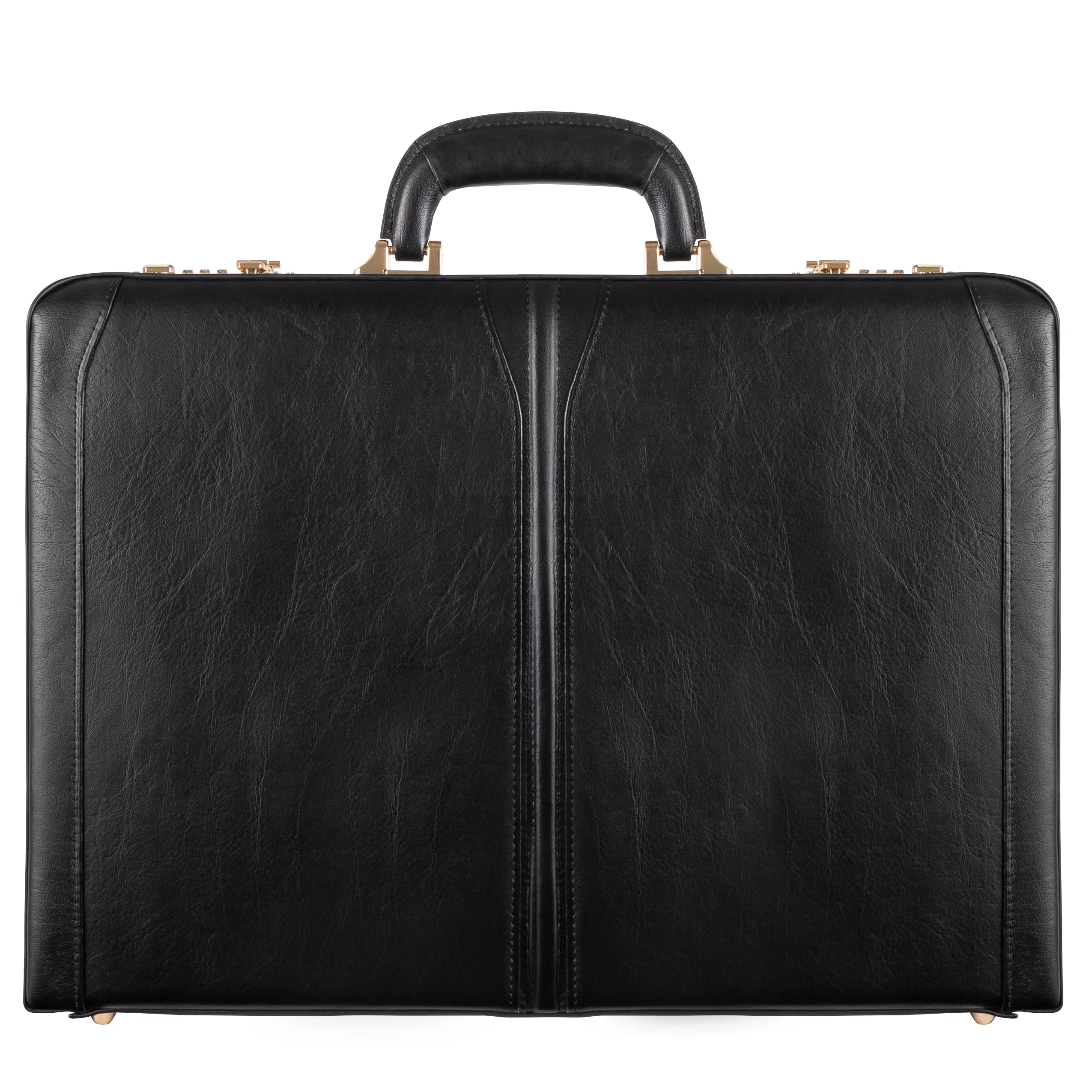 LAWSON | 4.25” Leather Attaché Briefcase