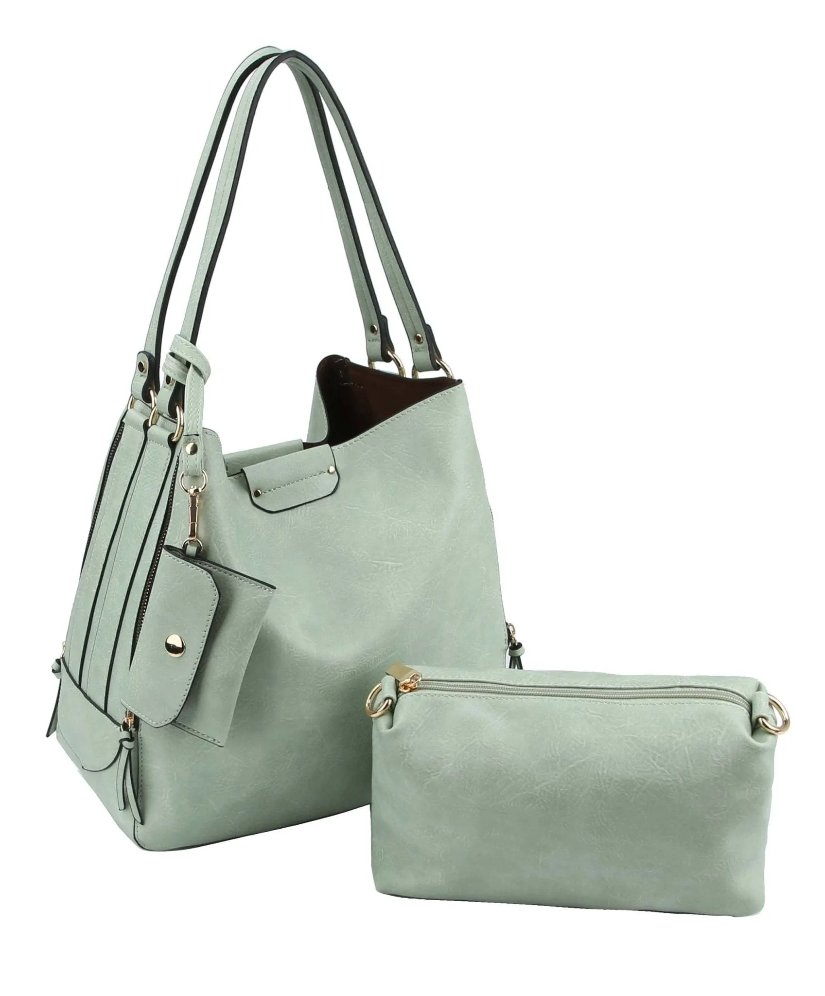 LD144-1 3-in-1 Hobo Shoulder Bag/Crossbody