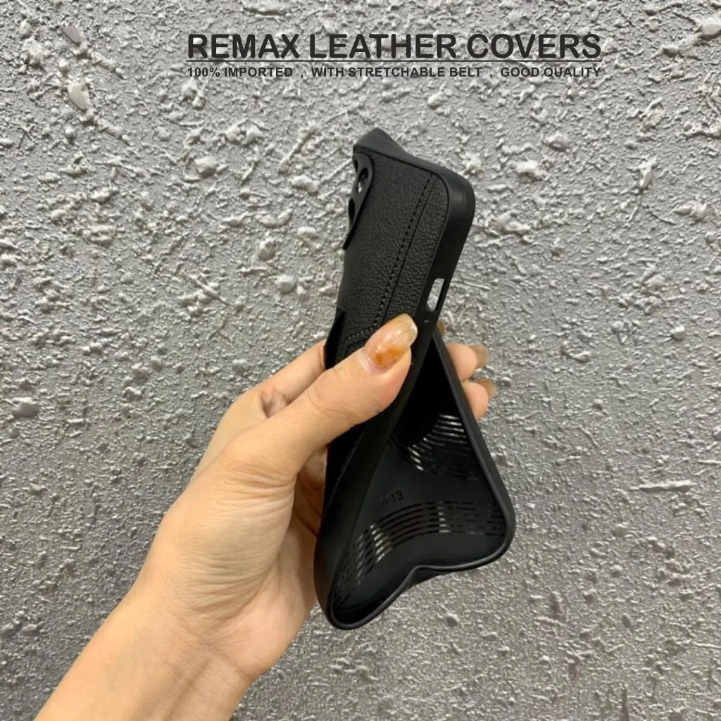 Leather Case With Belt Hard Case For Realme