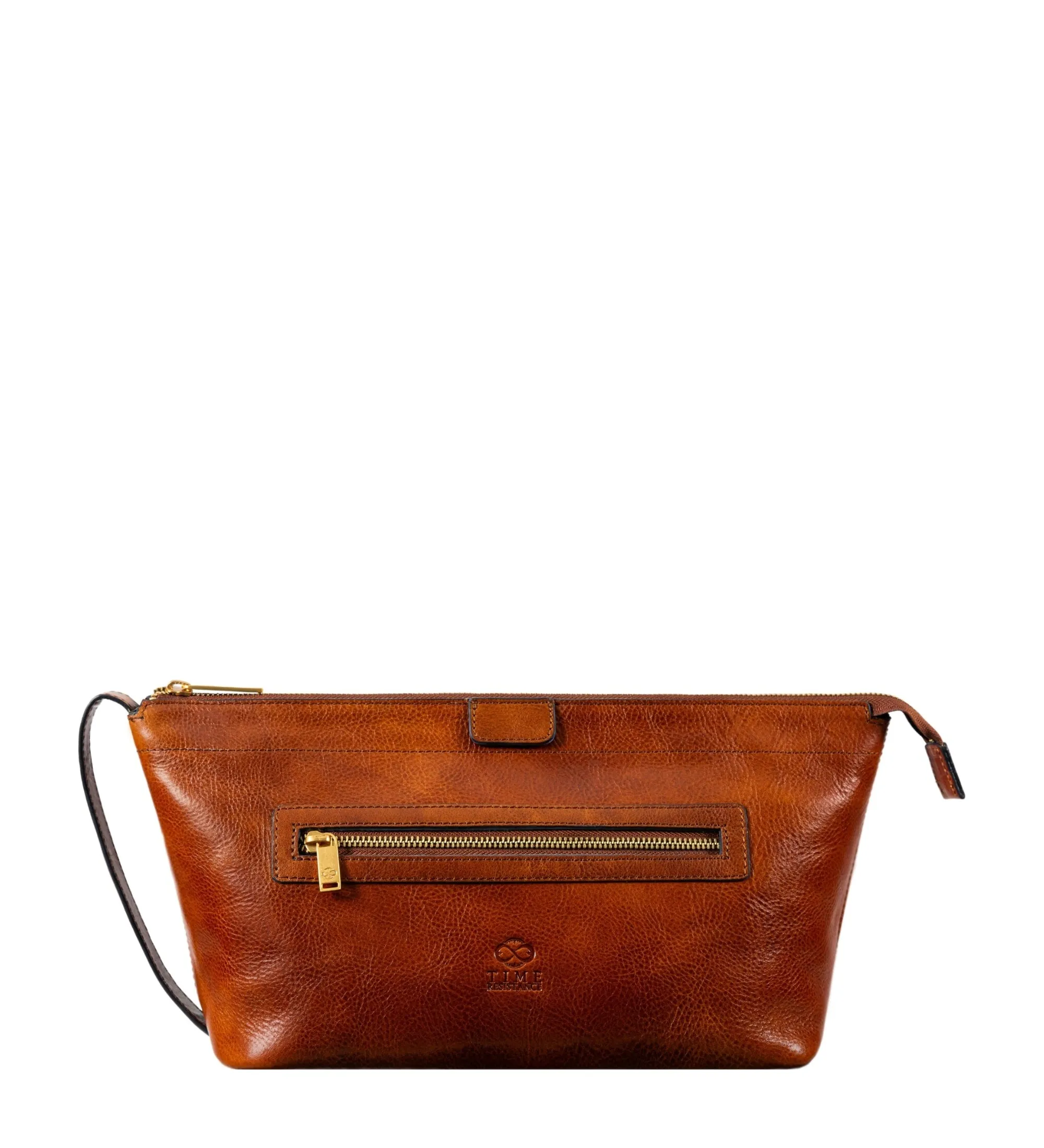 Leather Cosmetic Bag Dopp Kit - Ragtime