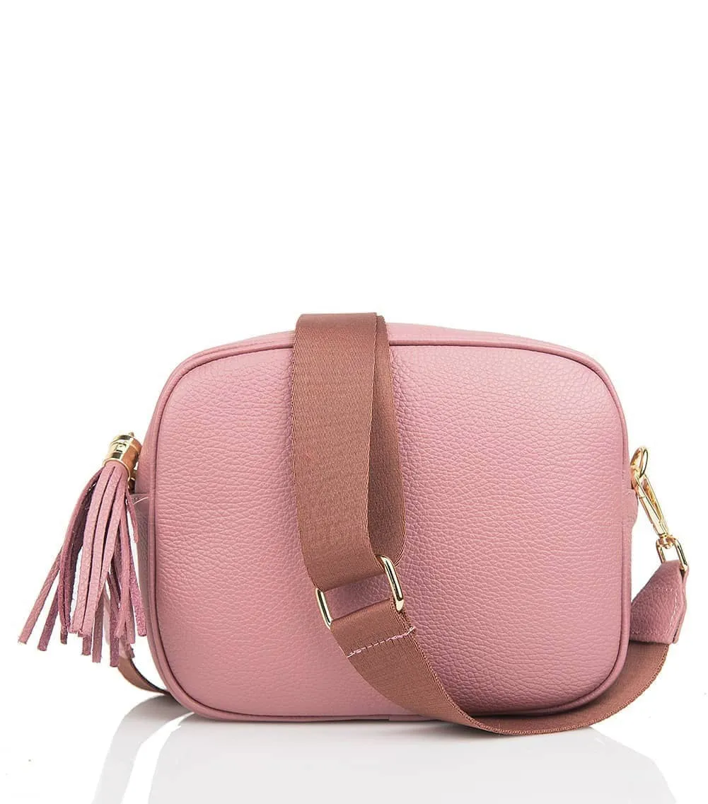 LEATHER CROSSBODY BAG