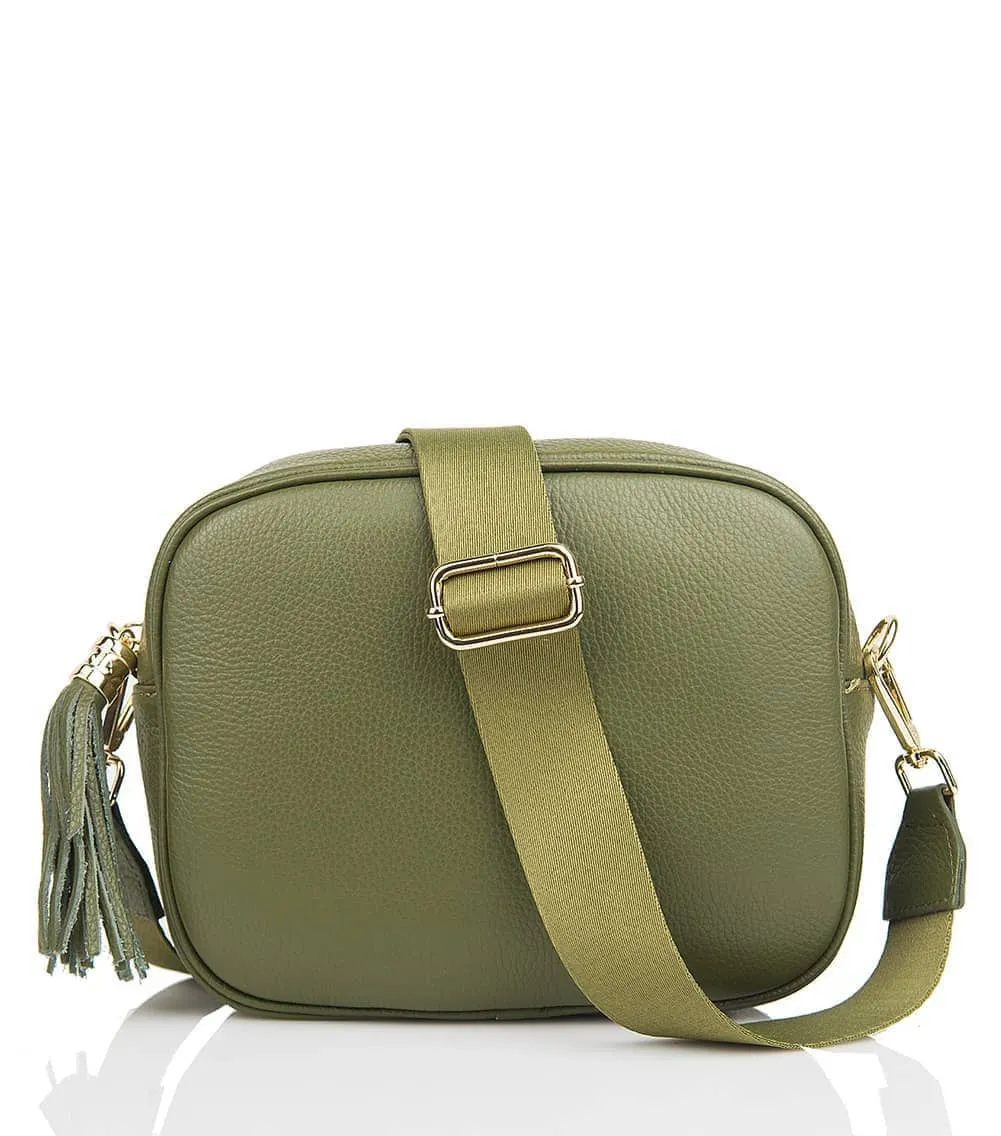 LEATHER CROSSBODY BAG