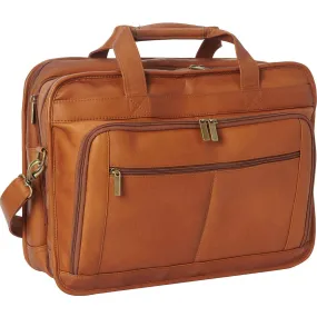 LeDonne Leather Oversized Laptop Briefcase