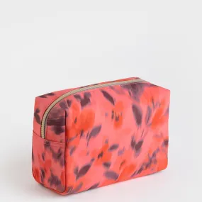 Leilani Blurred Floral Cosmetic Bag